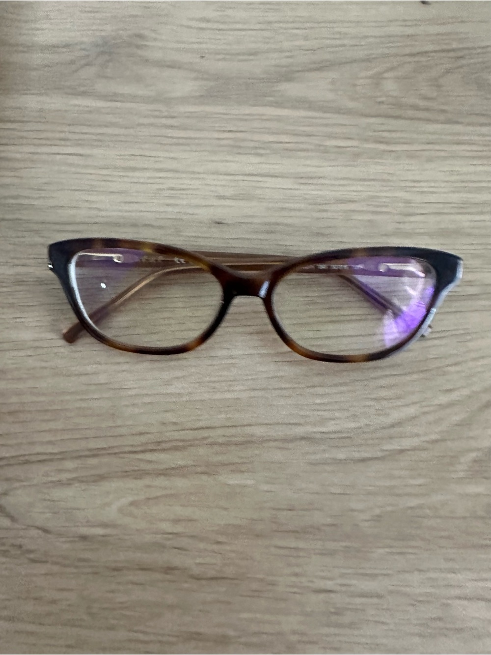 DKNY DK5011 52-15-135 Tortoiseshell Cat-Eye Frames only Women